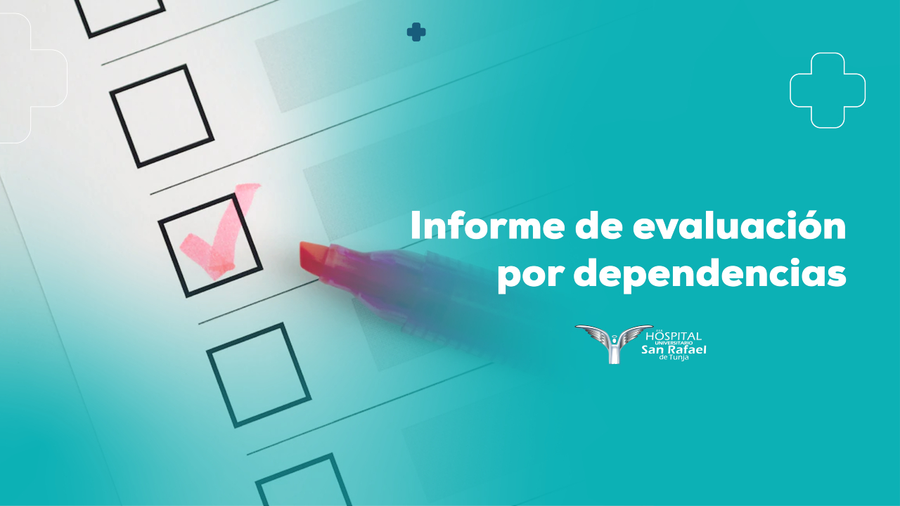Informe de evaluación por dependencias