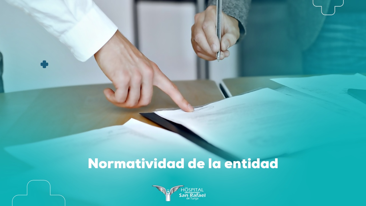 Normativa de la Entidad o Autoridad 