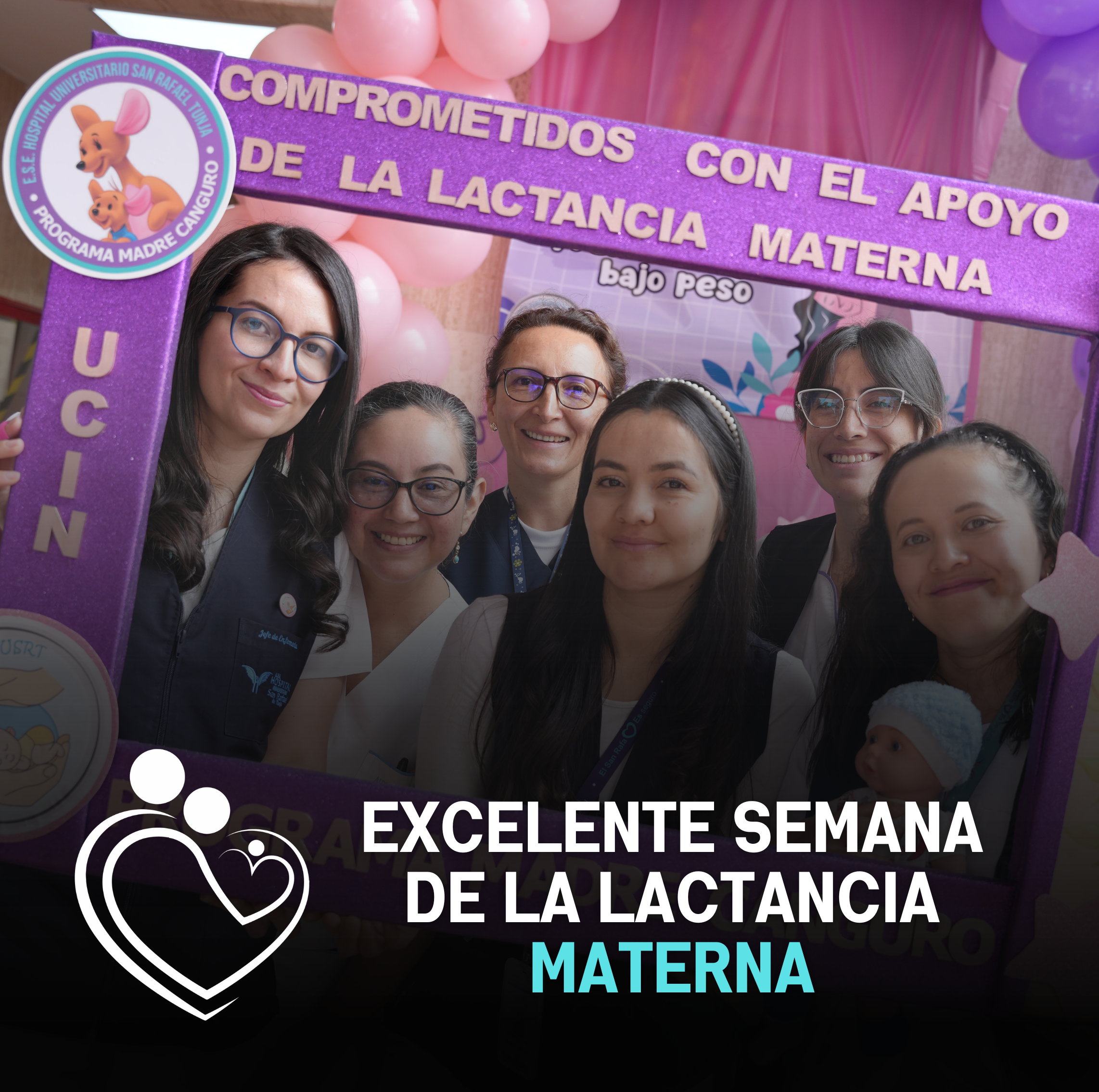 Exitosa Semana Mundial de la Lactancia Materna, en nuestro San Rafa