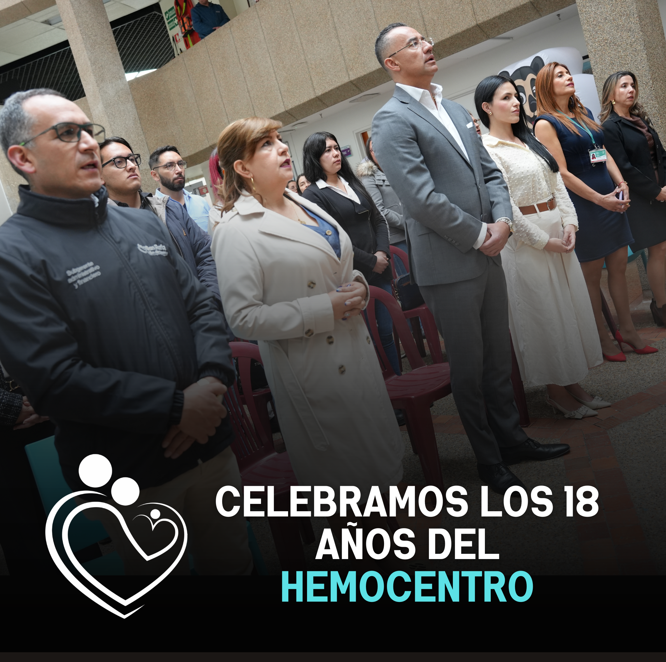 Celebramos los 18 del Hemocentro del Centro Oriente Colombiano