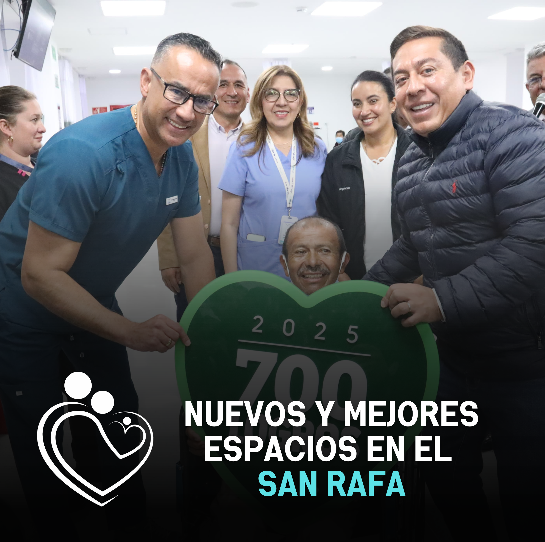 Con alma, vida y corazón, espacios llenos de humanización